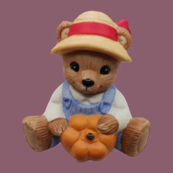 Vtg homco ceramic holloween family bears figurines set of 3 - Picture 7 of 10